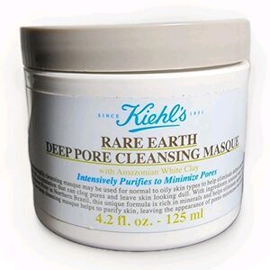 NEW Kiehl’s Rare Earth Deep Pore Minimizing Clay Mask 4.2 oz – Full Size